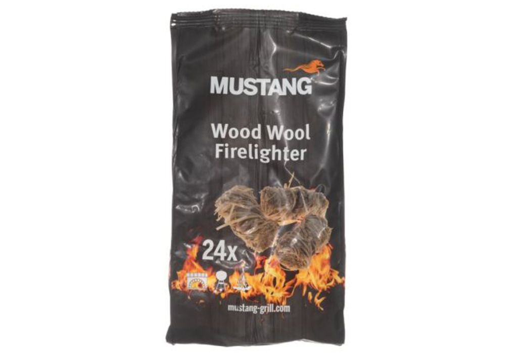 Mustang houtwol aanmaakblokjes 24 stuks