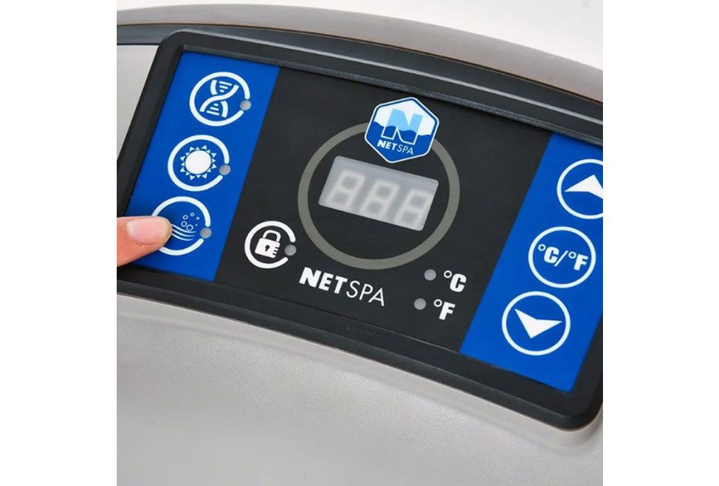 NetSpa motoreenheid display