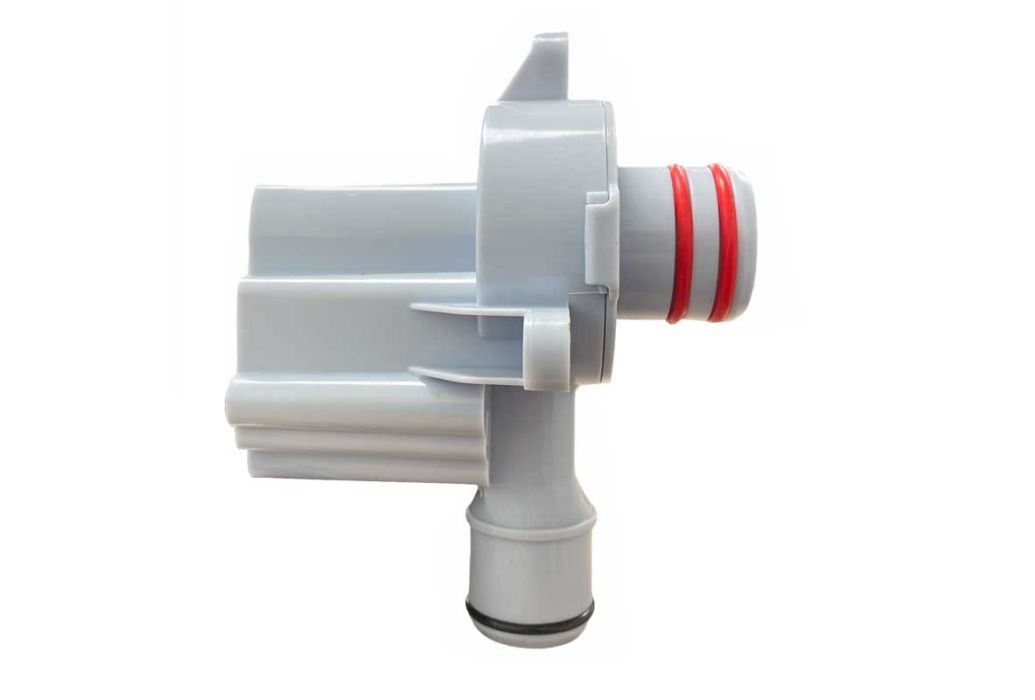 Netspa filtratiepomp zijkant