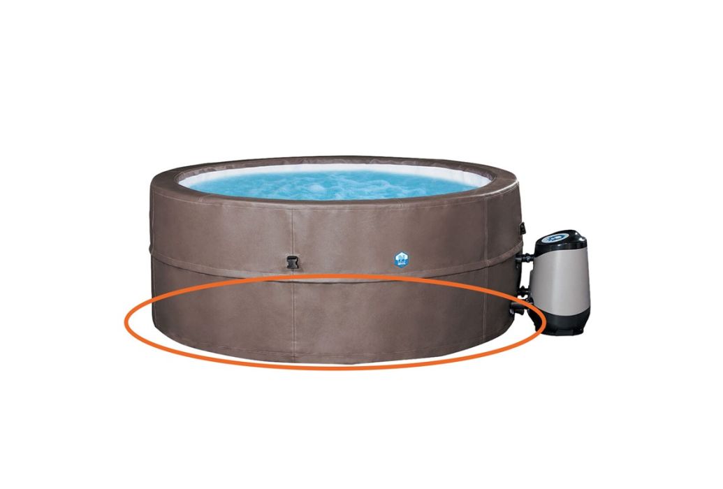 NetSpa Vita Premium hoes voor liner (onderste deel)