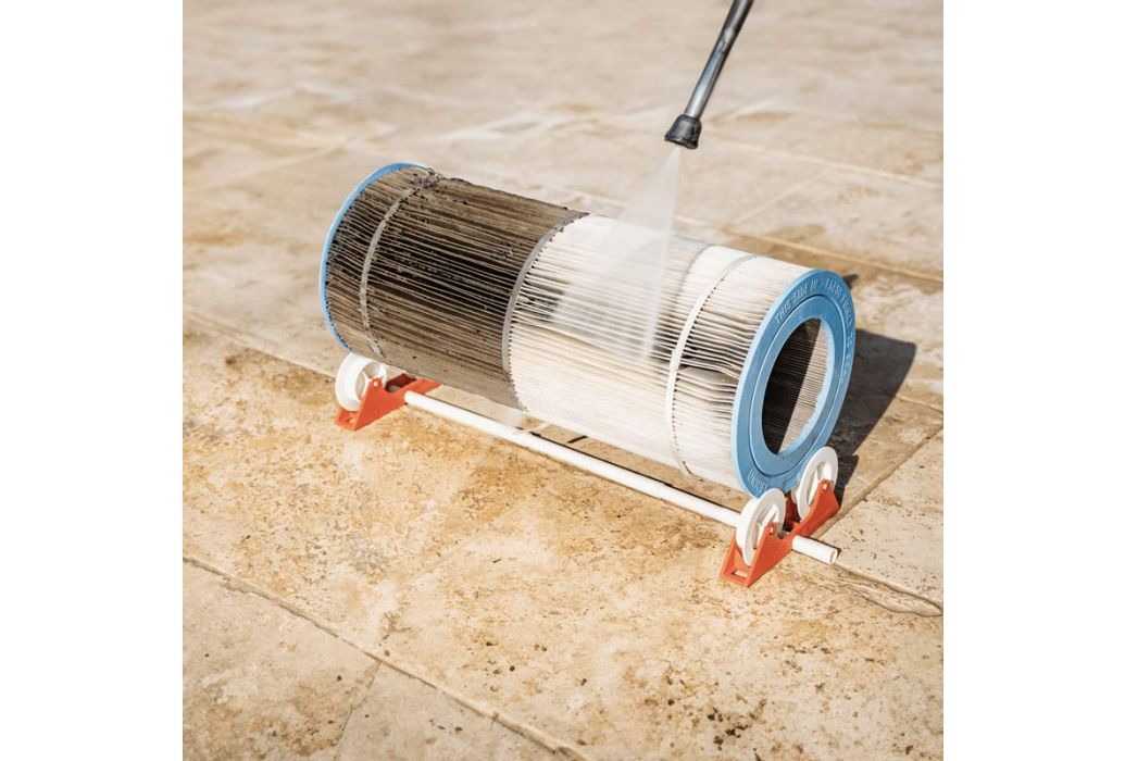 Nodipool Spin filterreiniger in gebruik 1