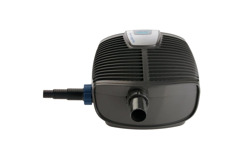 Oase AquaMax Eco Twin 30000 vijverpomp voorkant met tule