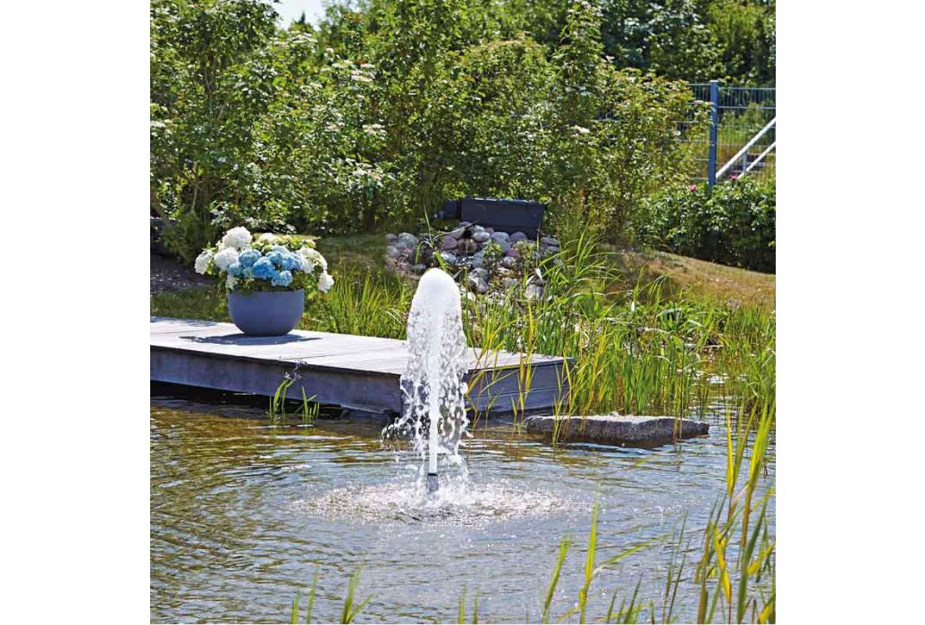 Oase Schuimbron 35 - 10 E voorbeeld in gebruik