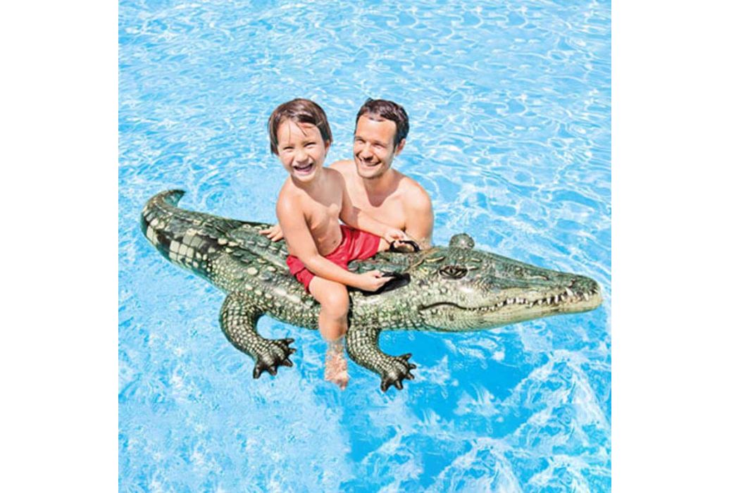 Intex opblaasbare krokodil zwembad