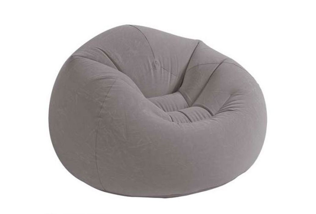 Opblaasbare lounge stoel | grijs