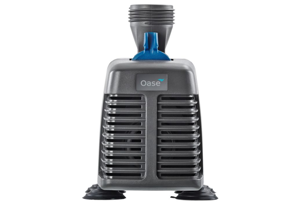 OptiMax 5000 aquariumpomp Oase achterkant