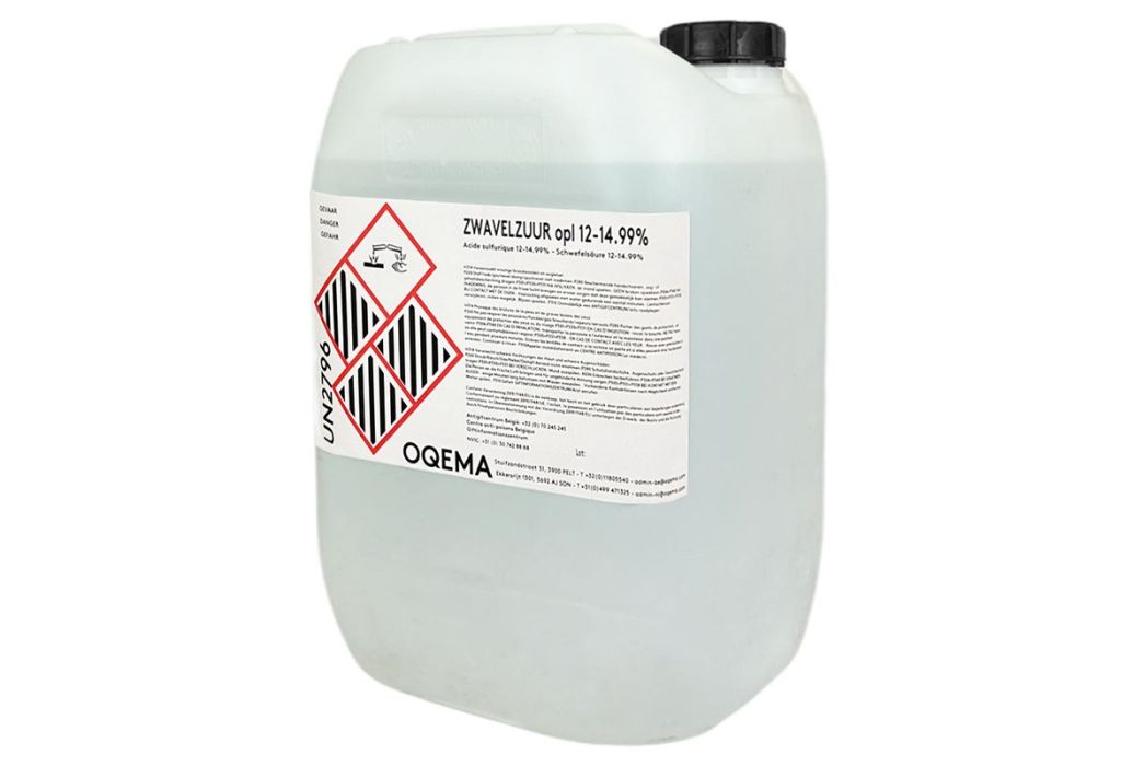 Oqema Vloeibaar zwavelzuur 14% 20liter (pH min)