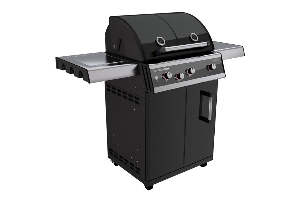Outdoor chef gas barbecue Dualchef 325 G zijkant