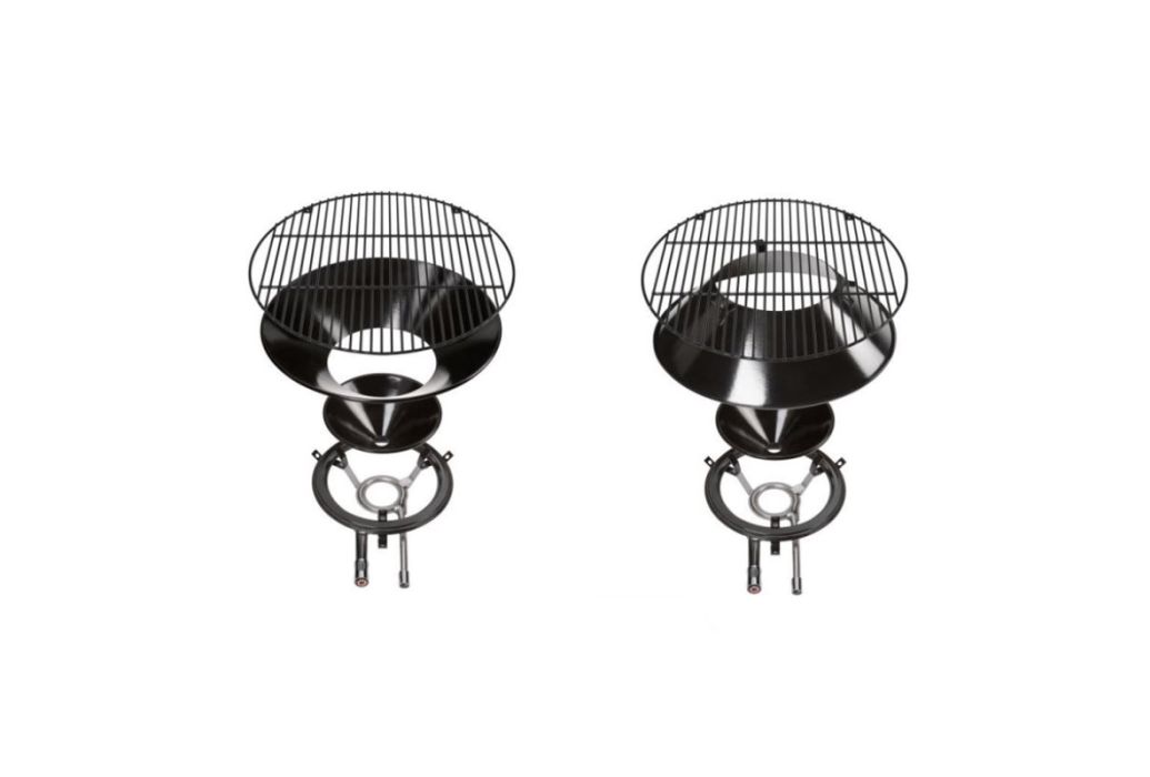 Outdoor chef houtskool barbecue Kensington 570 C trechtersysteem