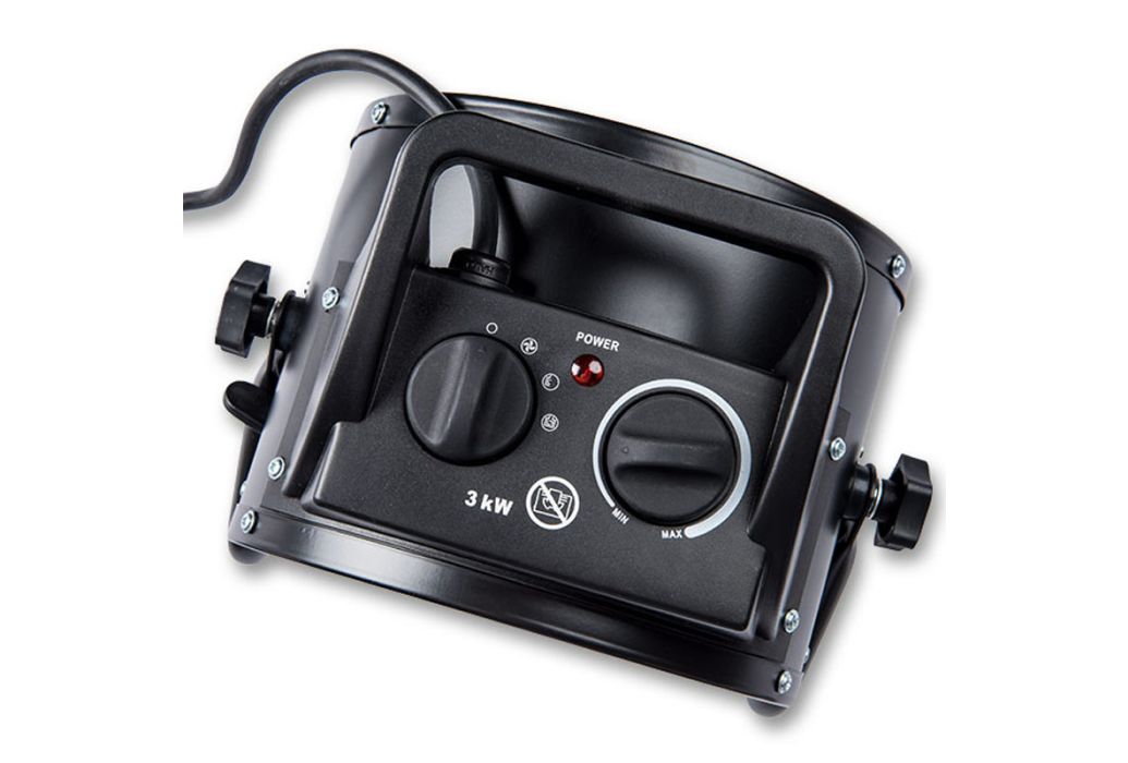 Patriot elektrische ventilator kachel bovenkant
