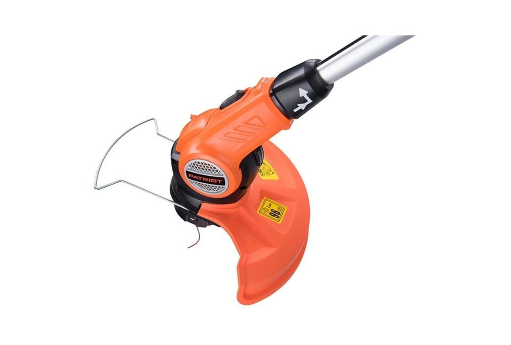 Patriot GT 600 elektrische grastrimmer 600 W draadtrimmer hoofd bovenkant