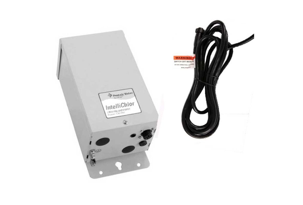 Pentair IntelliChlor IC20 zoutelektrolyse power box en power cord
