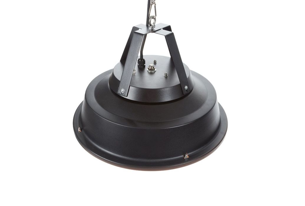 Perel terrasverwarmer hangend retro 1500 bovenkant