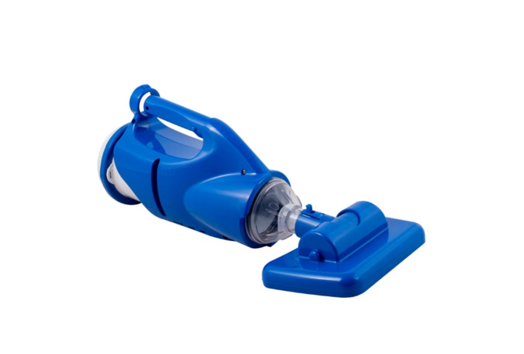 Pool Blaster Catfish Li elektrische spa- en zwembadstofzuiger liggend links