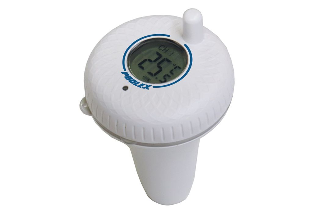 Poolex draadloze zwembad thermometer bovenkant