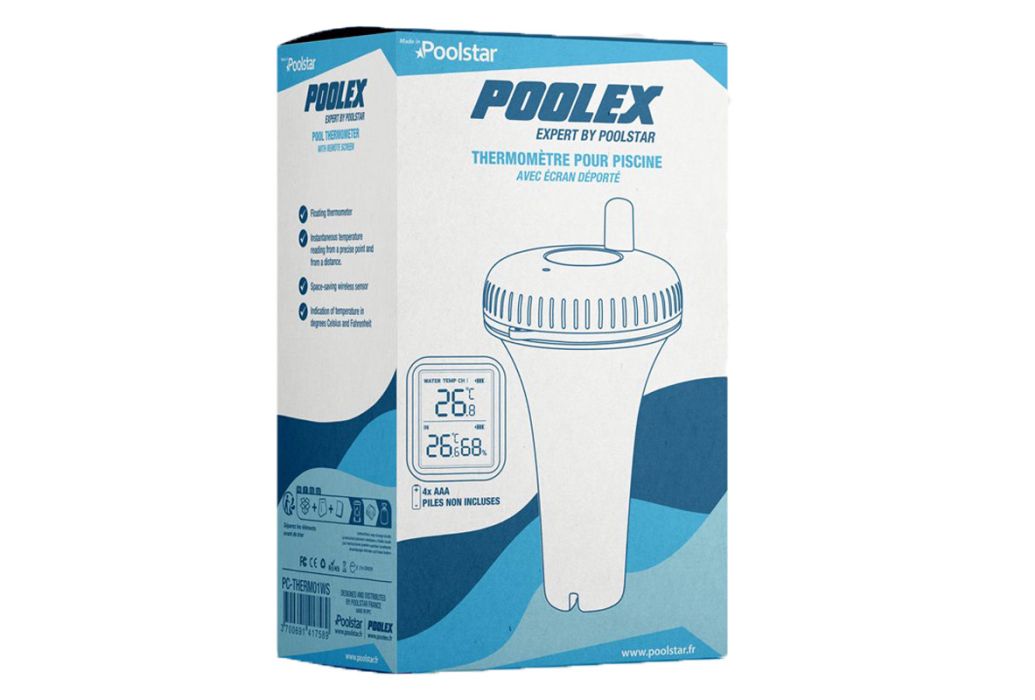 Poolex draadloze zwembad thermometer doos