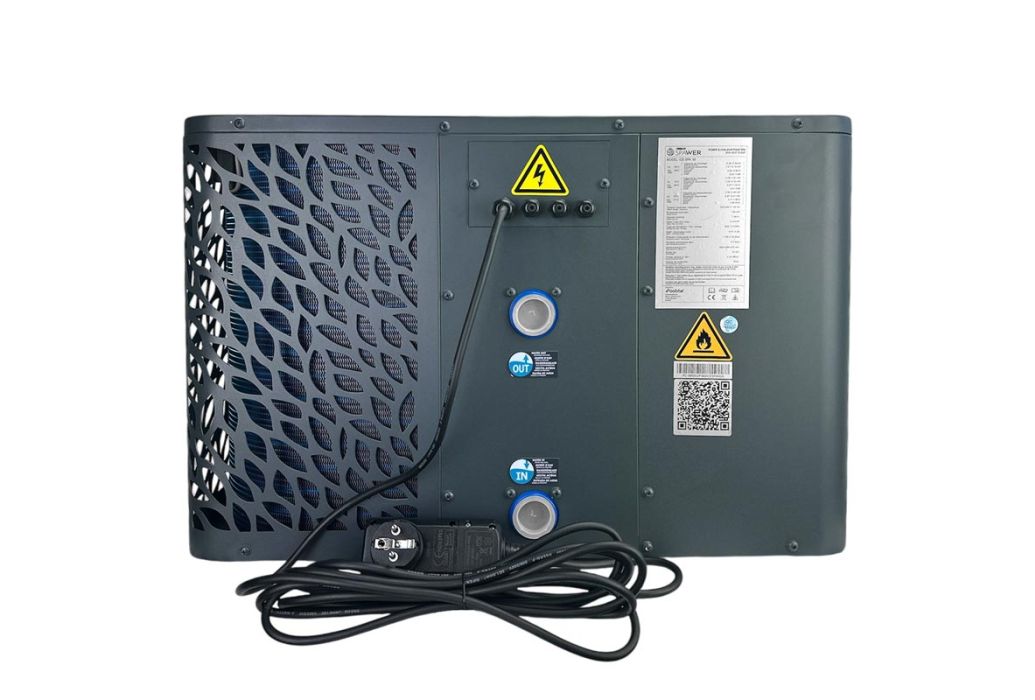 Poolex IceSpa inverter warmtepomp voor spa 5 kW achterkant