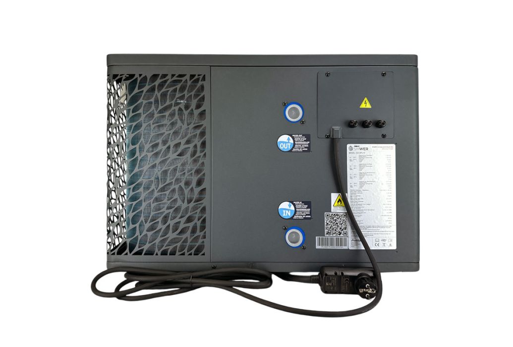Poolex IceSpa inverter warmtepomp voor spa 7 kW achterkant