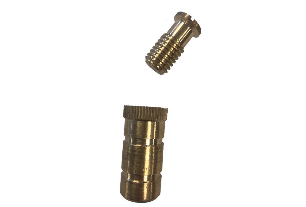 Pop Up anker RVS messing/ brons Ø19mm