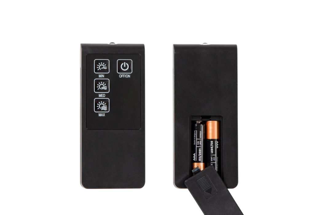 Practo Garden Helios terrasverwarmer staand afstandsbediening batterijen