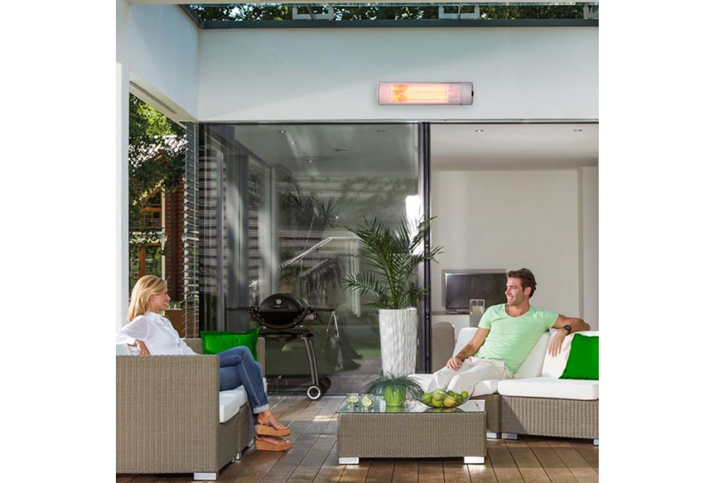 Practo Garden Hera terrasverwarmer hangend binnen
