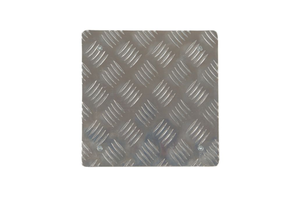 Practo Garden plantenroller aluminium vierkant met rem 30 x 30 cm bovenzijde