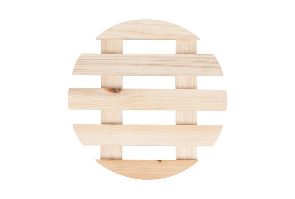 Practo Garden plantentrolley Den rond Ø 40 cm bovenzijde