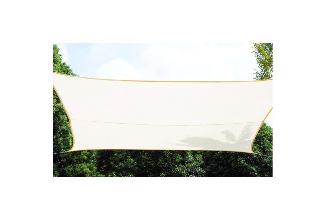 Practo Garden schaduwzeil rechthoek crème 400 x 300 cm buiten