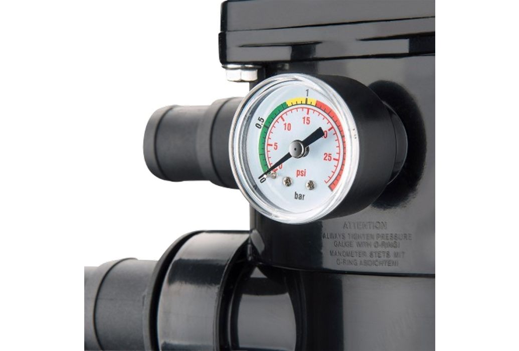 PSA Plus 75 zandfilterset 6 m³/u manometer