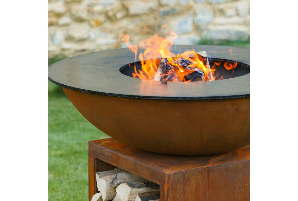 Quoco Piatto Medium Corten vuur