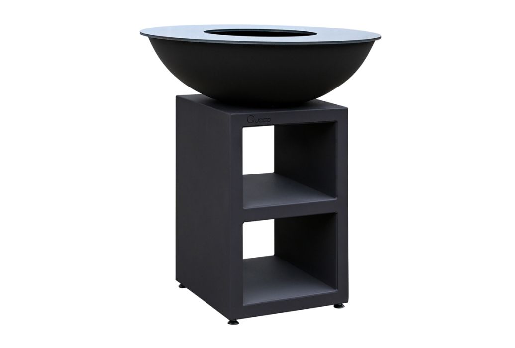 Quoco Piatto Medium Dark Grey zijaanzicht links