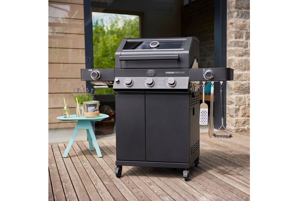 Rösle gas bbq Videro Pro G3-S Vario+ voorkant
