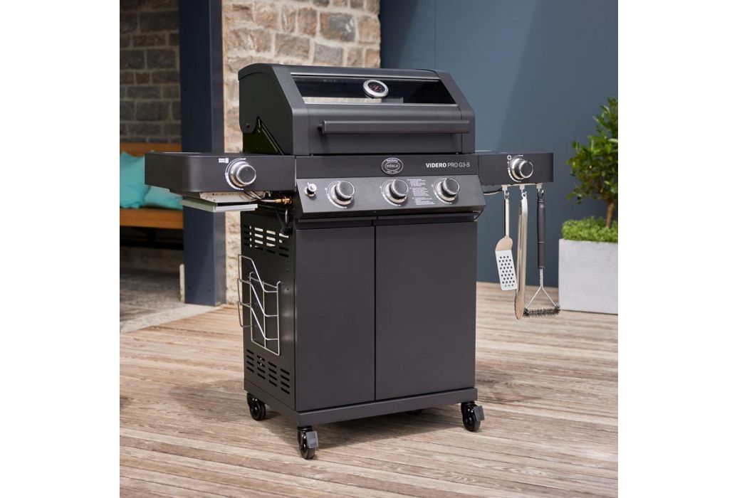 Rösle gas bbq Videro Pro G3-S Vario+ zijkant