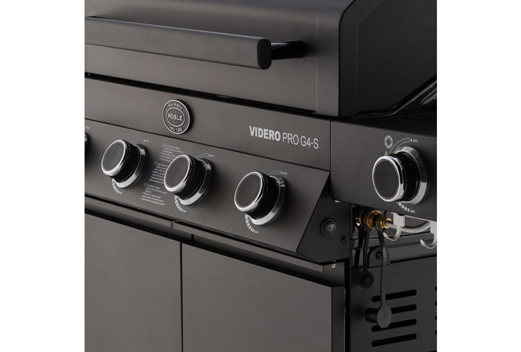 Rösle gas bbq Videro Pro G4-S Vario+ draaiknoppen