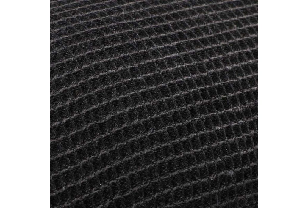 Rento sauna kussen zwart grijs 50 x 22 cm detail