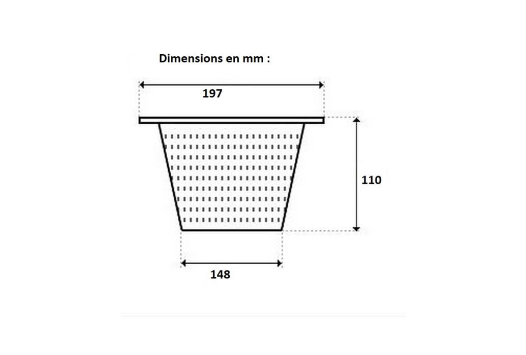 Weltico skimmer mand 62513 afmetingen