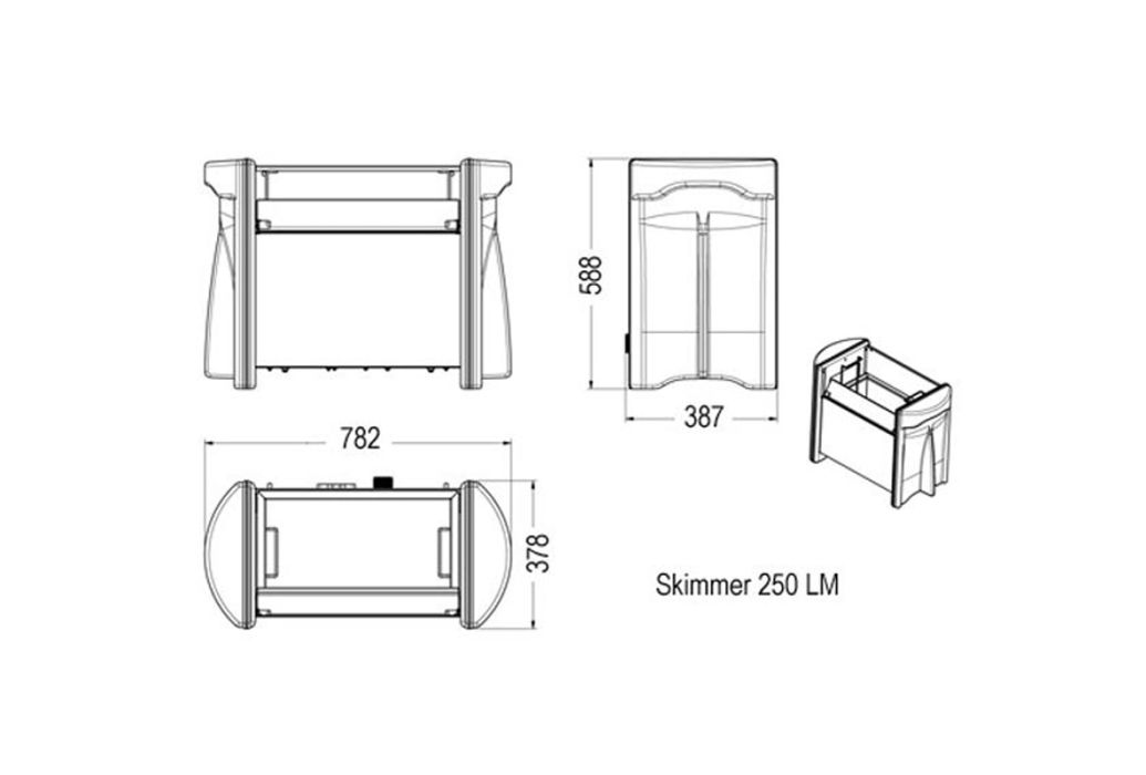 Skimmer 250 Oase werking
