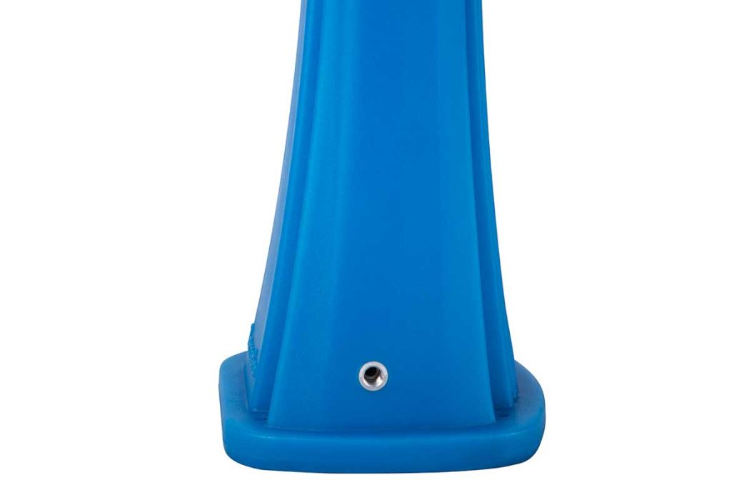Buitendouche SO Happy | blauw voetstuk