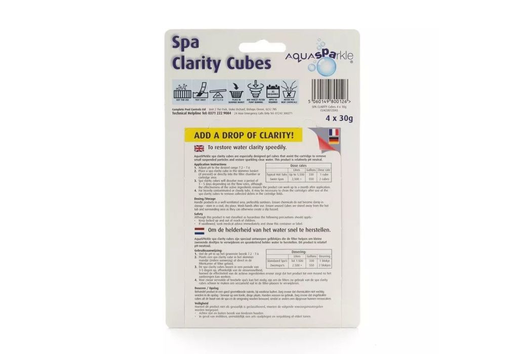 Spa Line Spa Clarity Cubes