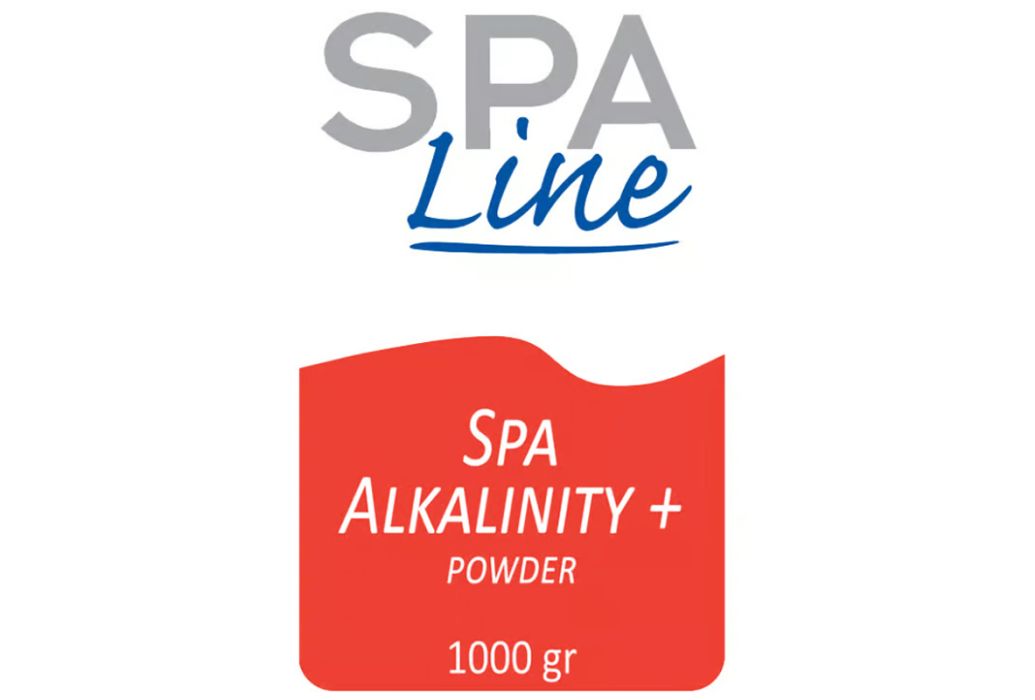 Spa Line Alkalinity Plus poeder 1 kg label