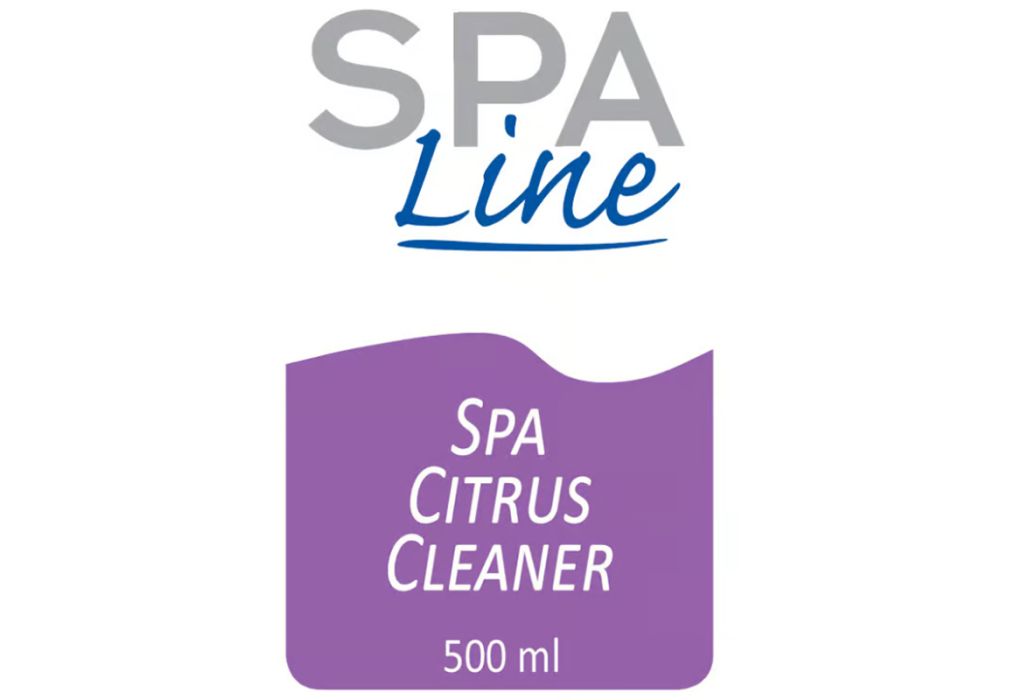 Spa Line kunststof reiniger citrus spray | 500 ml label