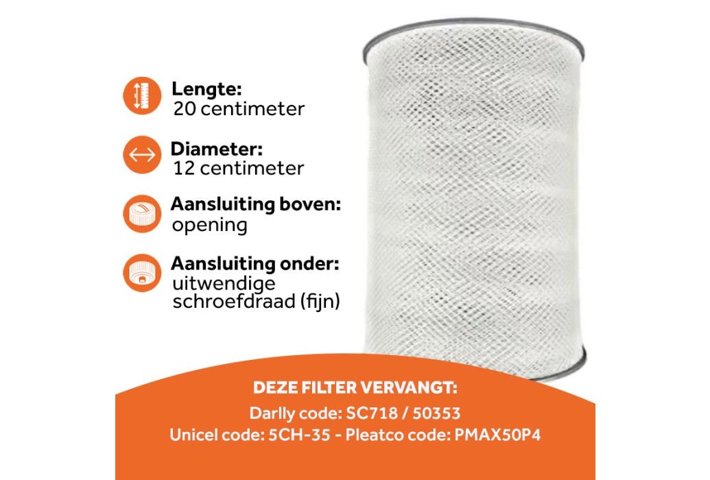Spa Line Smart spa filter P4 (SC718, 5CH-35) kenmerken