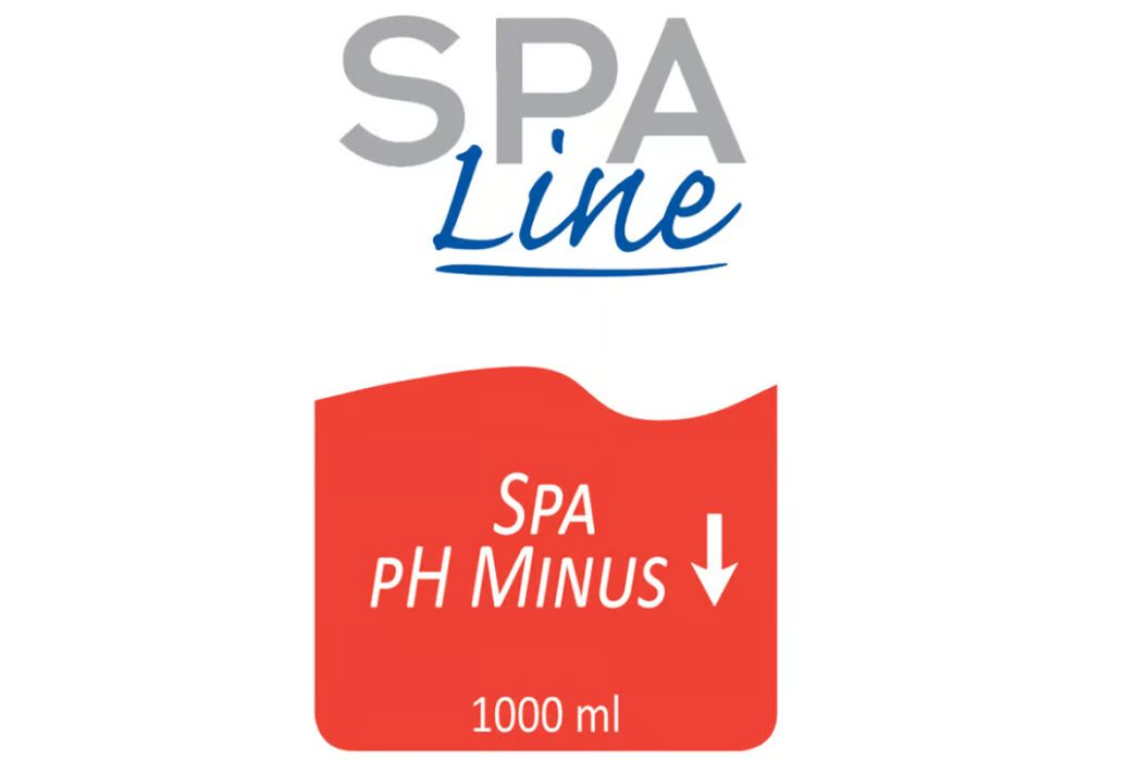 SPA Line Spa pH Minus label