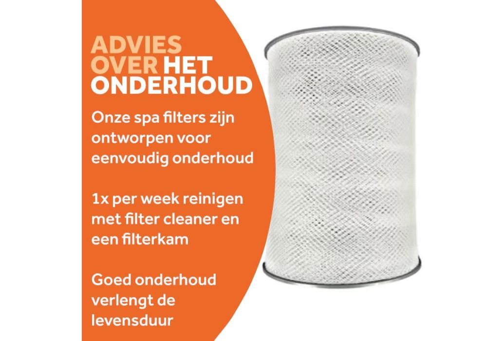 Spa Line Smart spa filter P4 (SC718, 5CH-35) advies in onderhoud