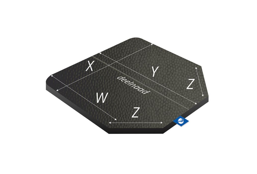 Spacover op maat, deluxe model 5 (240-250cm) 