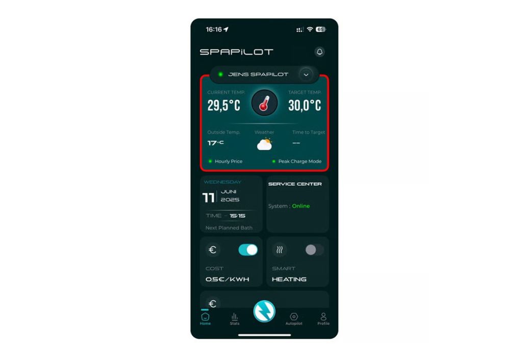SpaPilot wifi module Gecko YE-serie systemen (incl. app)