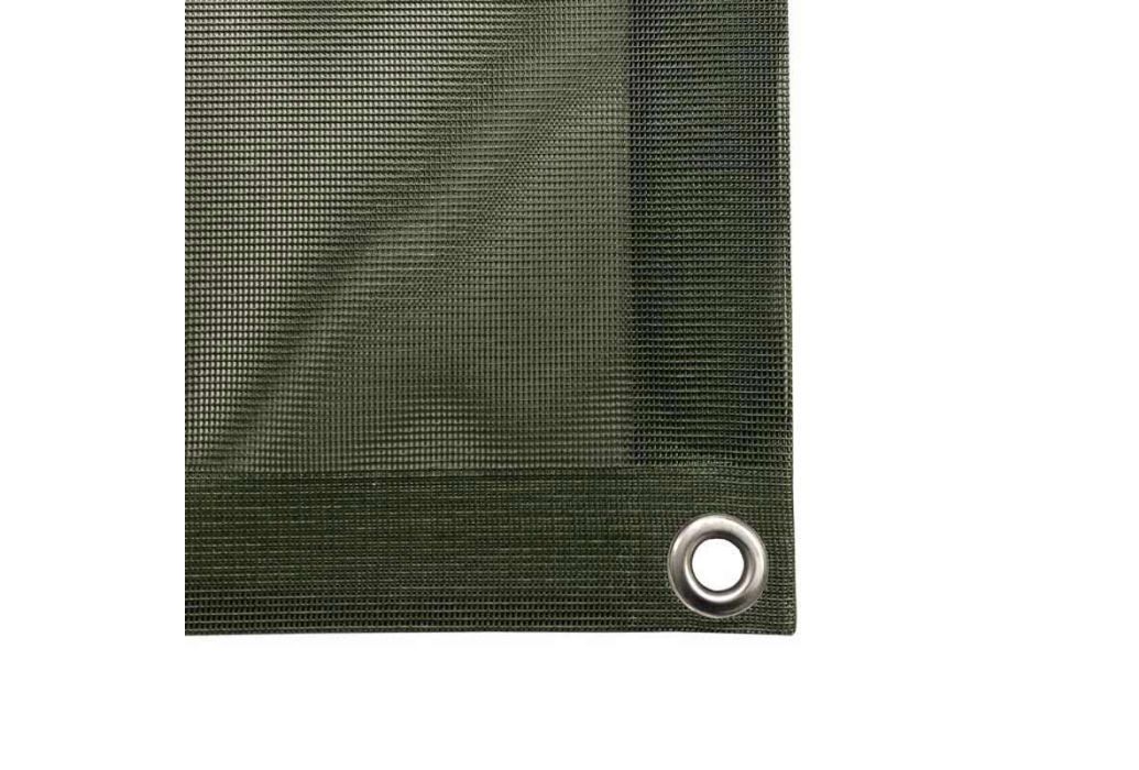 Splash-X Afdeknet vijver PVC gecoat 2 x 3 meter legergroen