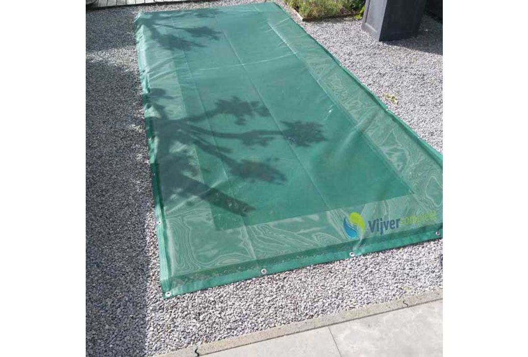 Splash-X Afdeknet vijver PVC gecoat 2 x 3 meter russisch groen