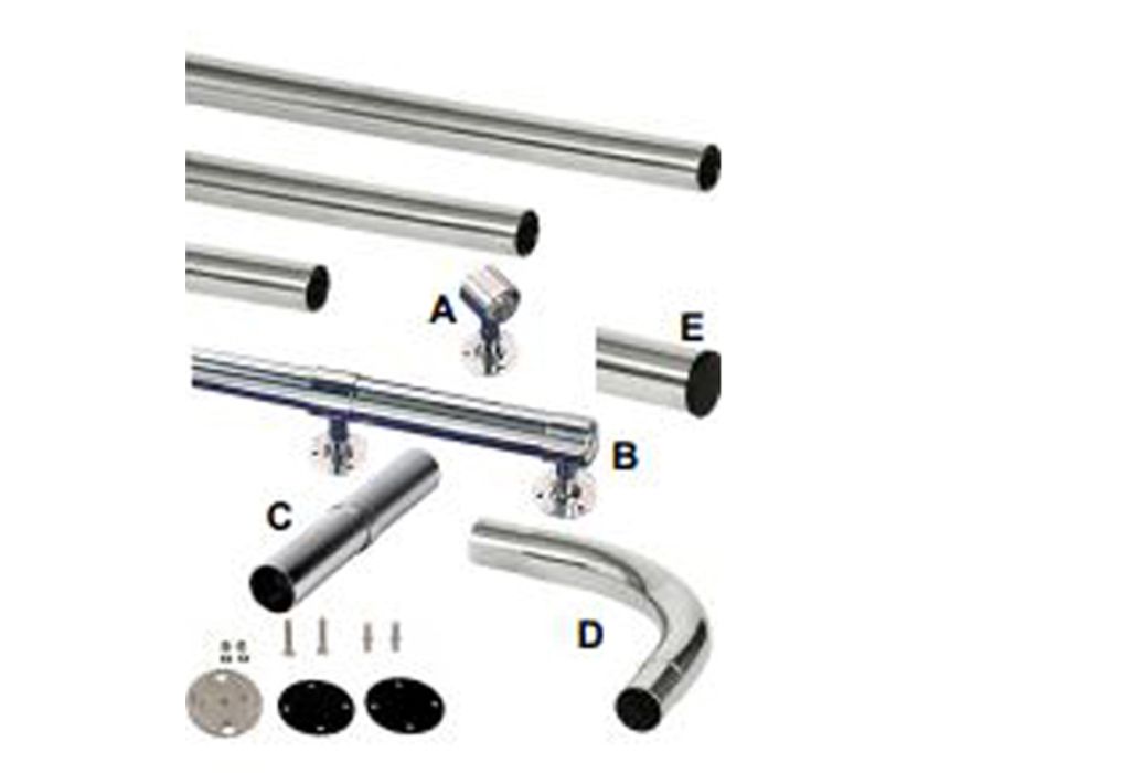 Zwembadleuning buis RVS316 | 3 meter