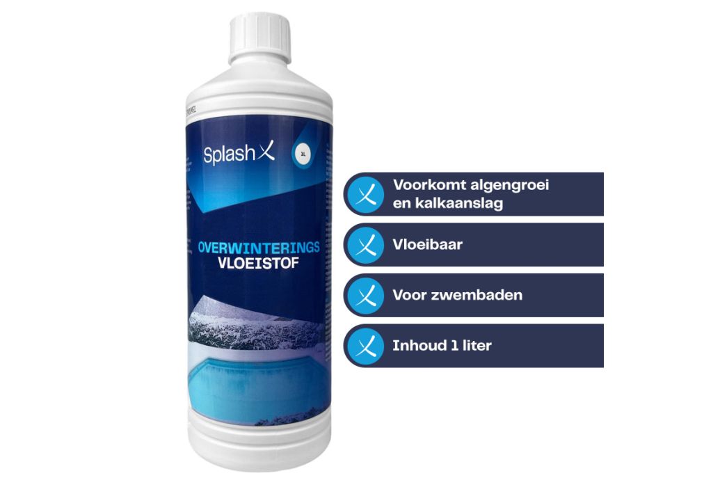 Splash-X overwinteringsvloeistof | 1 liter hoge concentratie kenmerken